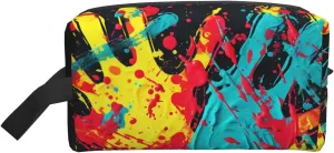 Toiletry Bag for Women Men Dopp Kit Travel Makeup Bag Make Up Organizers Cosmetic Bag Colorful Handprints Hanging Toiletry Bag Shaving Bag with Large Capacity for Travel
