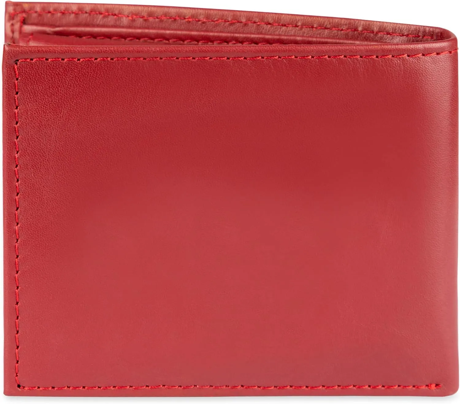 Tommy Hilfiger Men's Classic Logo Style Passcase Bifold Wallet with Multiple Card Slots and ID Window