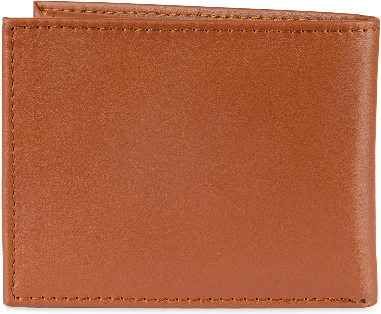 Tommy Hilfiger Men's Classic Logo Style Passcase Bifold Wallet with Multiple Card Slots and ID Window