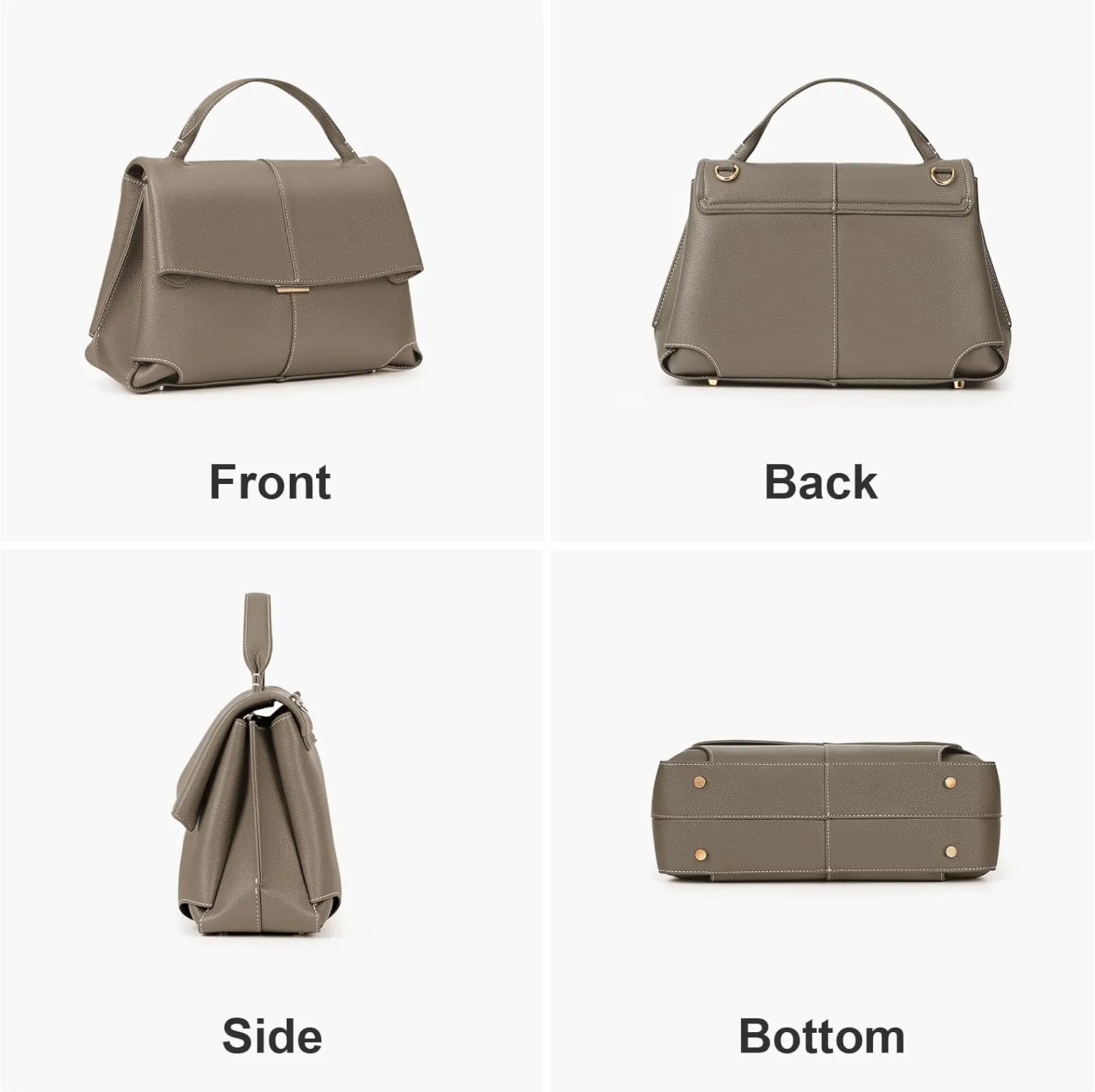 Top Handle Bag Handbags Large Faux Leather Satchel Bags for Women Luxury Designer Business Crossbody Work Tote Purse