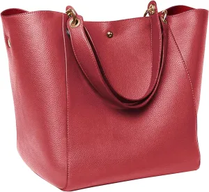 Tote Handbags for Women Large Capacity Bags Waterproof Faux Leather Crossbody Travel Purse Work Satchel Shoulder Bags