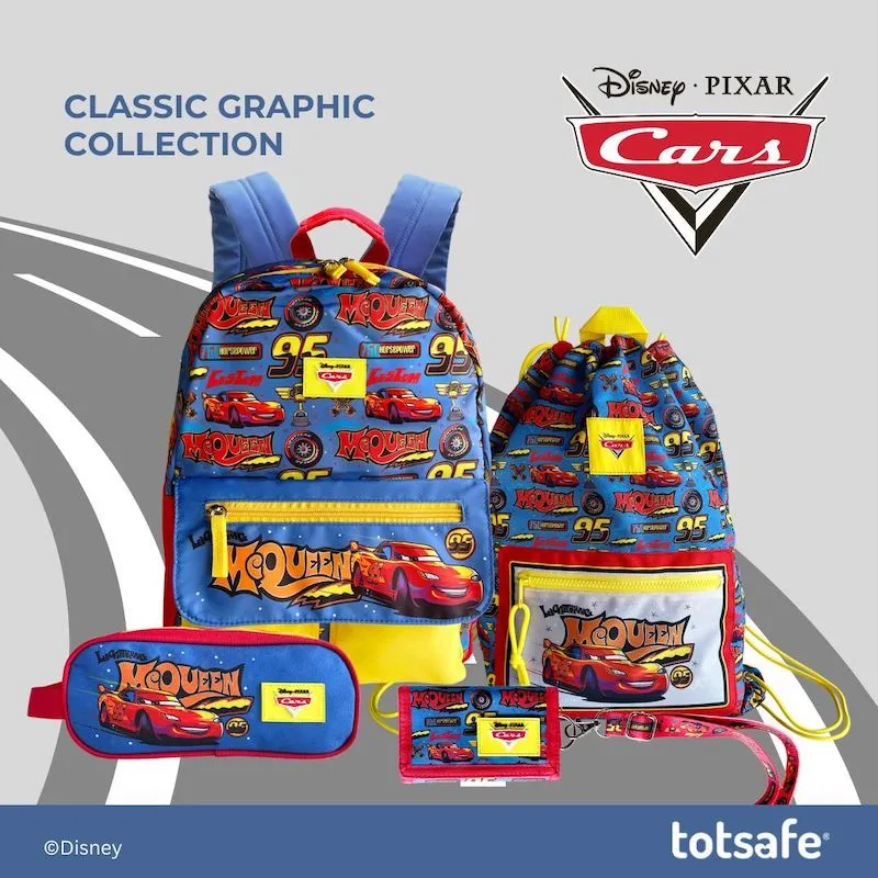 Totsafe Disney Classic Graphic Collection - Cars - Wallet Lanyard