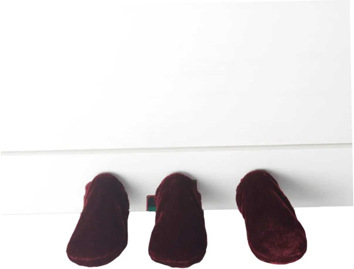 Toyvian Sets Piano Keyboard Accessories Velvet Piano Pedal Cover Foot Pad Sustain Pedal Covers Music Instrument Pcs