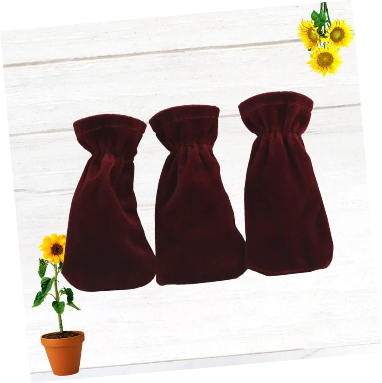 Toyvian Sets Piano Keyboard Accessories Velvet Piano Pedal Cover Foot Pad Sustain Pedal Covers Music Instrument Pcs
