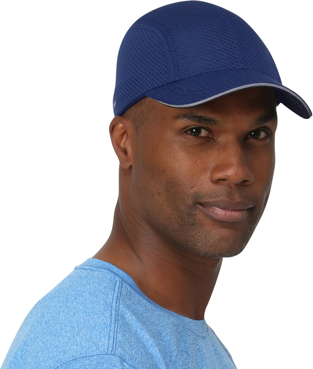 TrailHeads Performance Mens Running Hat - Lightweight, Quick Dry Workout Hats for Men - Athletic Sports Cap for Tennis, Gym
