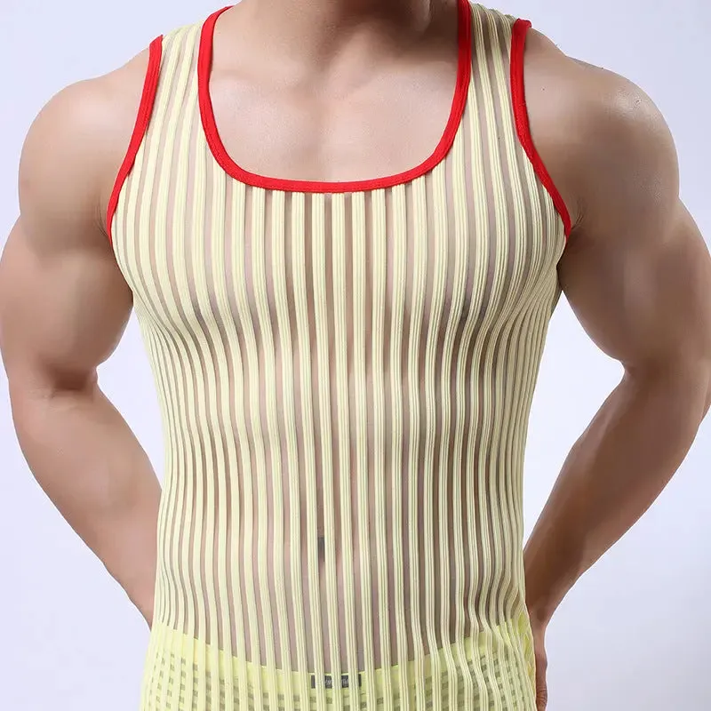 Transparent Mesh Vest
