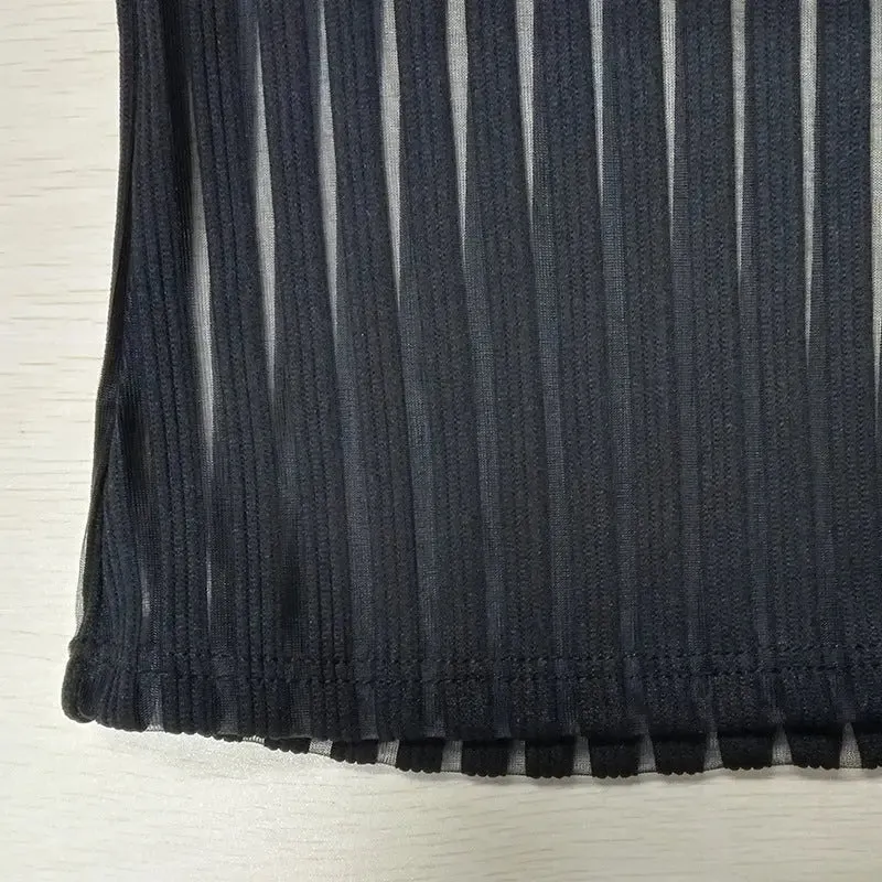Transparent Mesh Vest