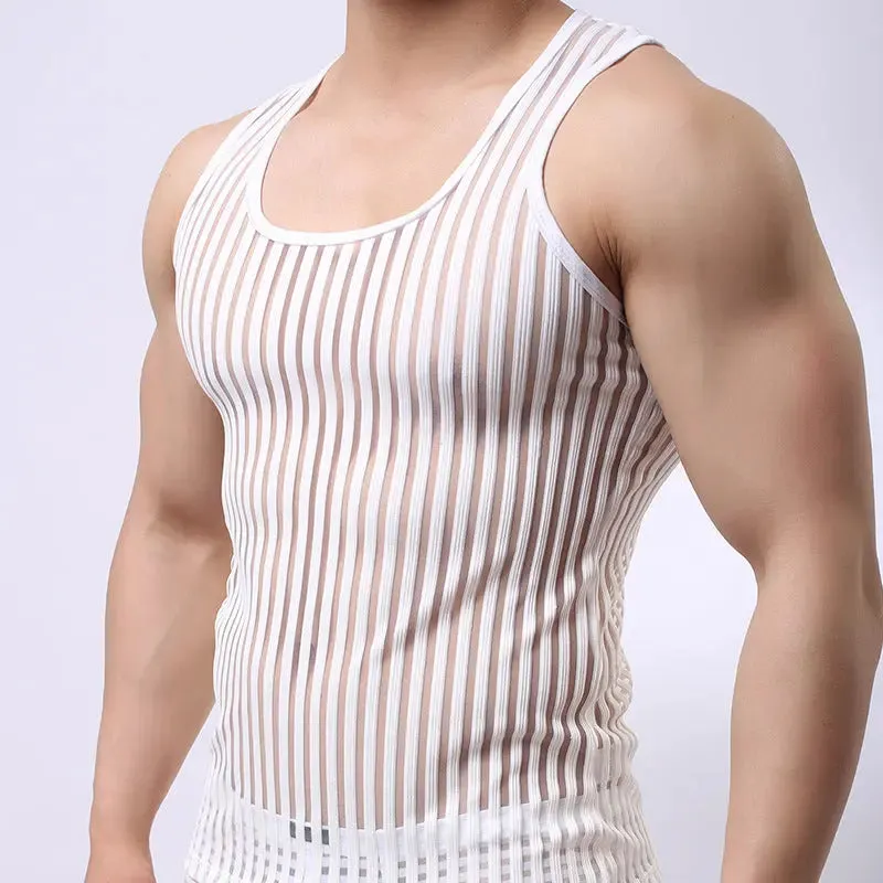 Transparent Mesh Vest