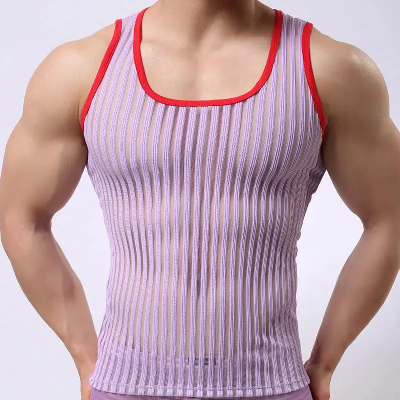 Transparent Mesh Vest