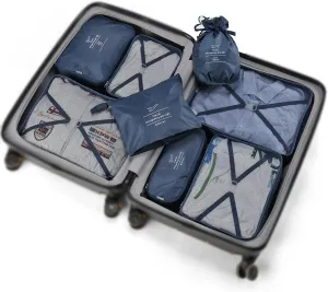 Travel Packing Cubes 8 Pcs Set, Luggage Packing Organizers with Shoe Bag and Toiletry Bag
