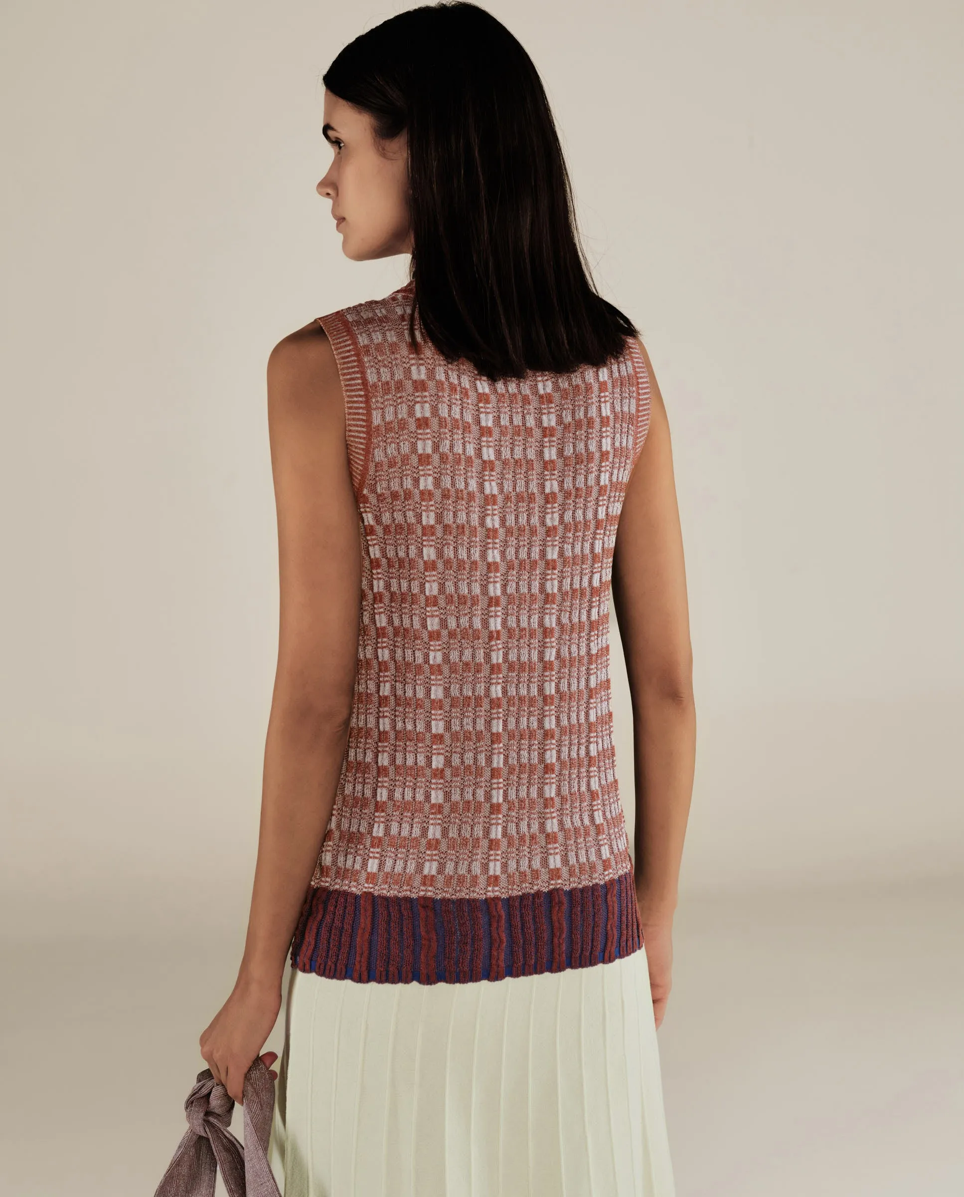 UDUKU | Multicoloured Knitted Midi Dress