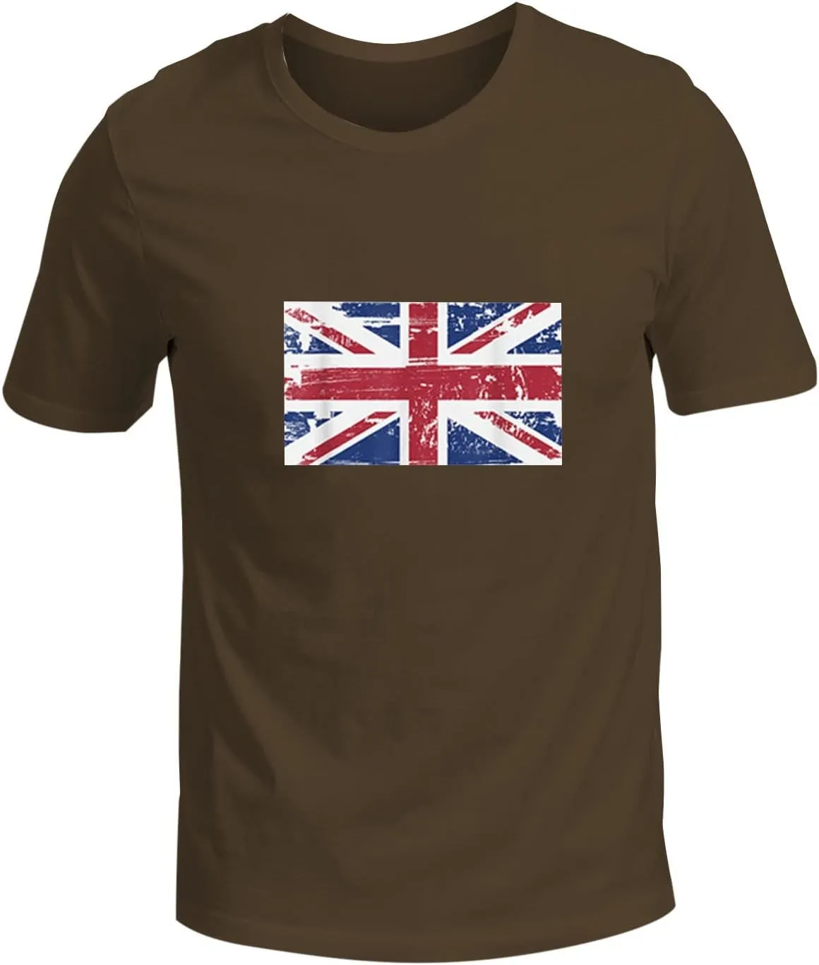 Unisex Union Jack British Flag T Shirts Distressed Casual Short Sleeve Patriotic St Georges Day T Shirts Graphic Tee Shirts