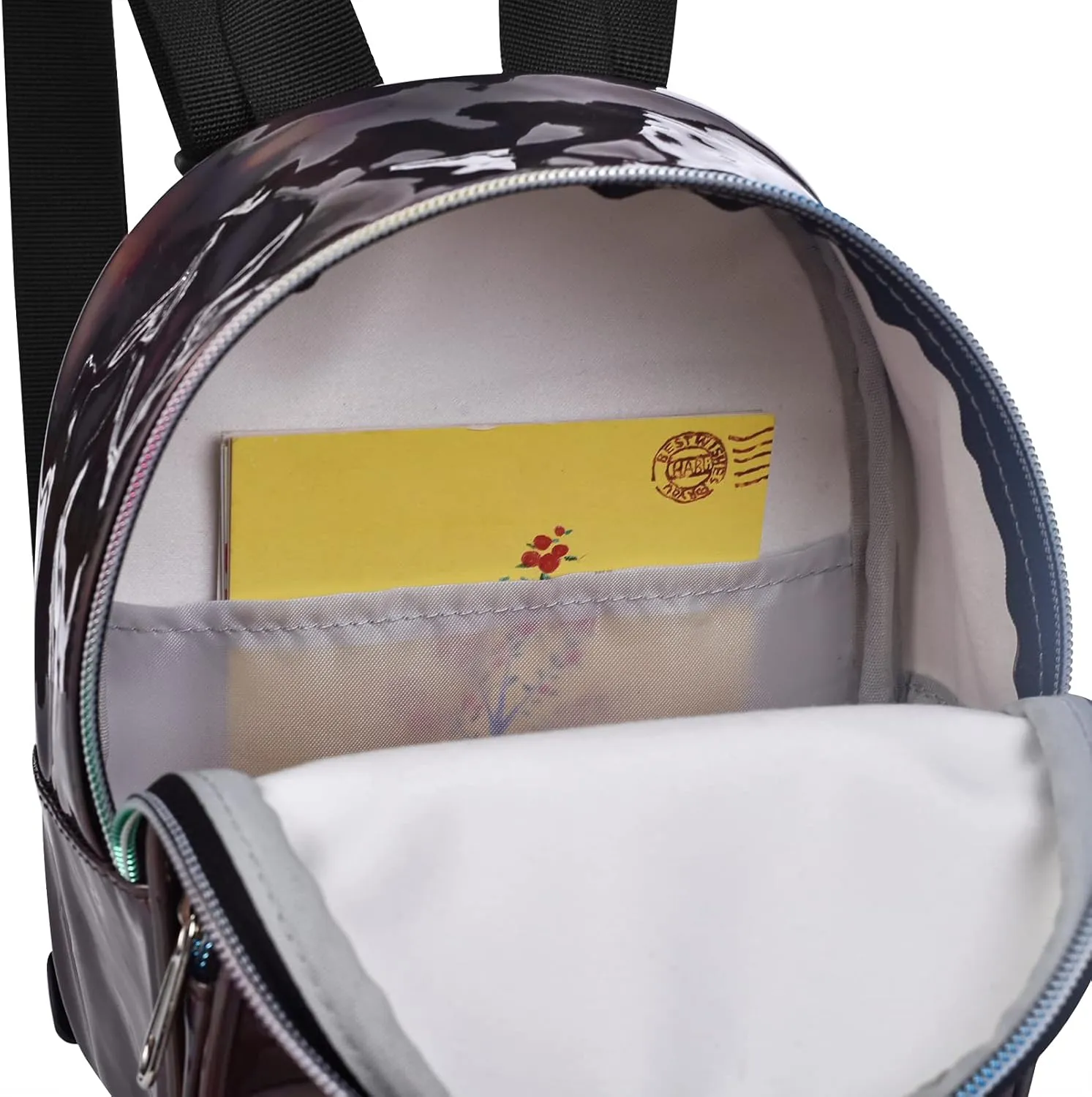 USPECLARE Clear Mini Backpack Stadium Approved for Little Boys & Girls, Transparent Backpack for Concert, Festival, Sport Events