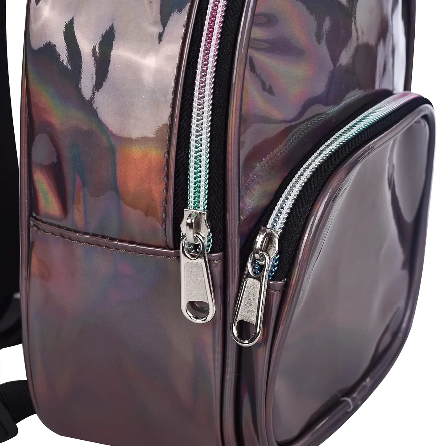 USPECLARE Clear Mini Backpack Stadium Approved for Little Boys & Girls, Transparent Backpack for Concert, Festival, Sport Events