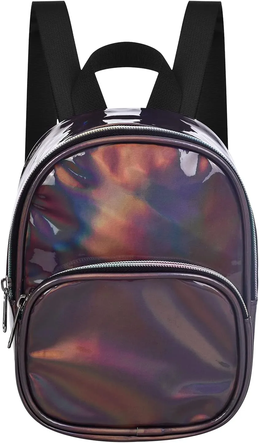 USPECLARE Clear Mini Backpack Stadium Approved for Little Boys & Girls, Transparent Backpack for Concert, Festival, Sport Events