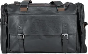 Vegan Leather Travel Duffel Weekender Bag For men and Women Carry on Overnight Bag Sports Duffel bag