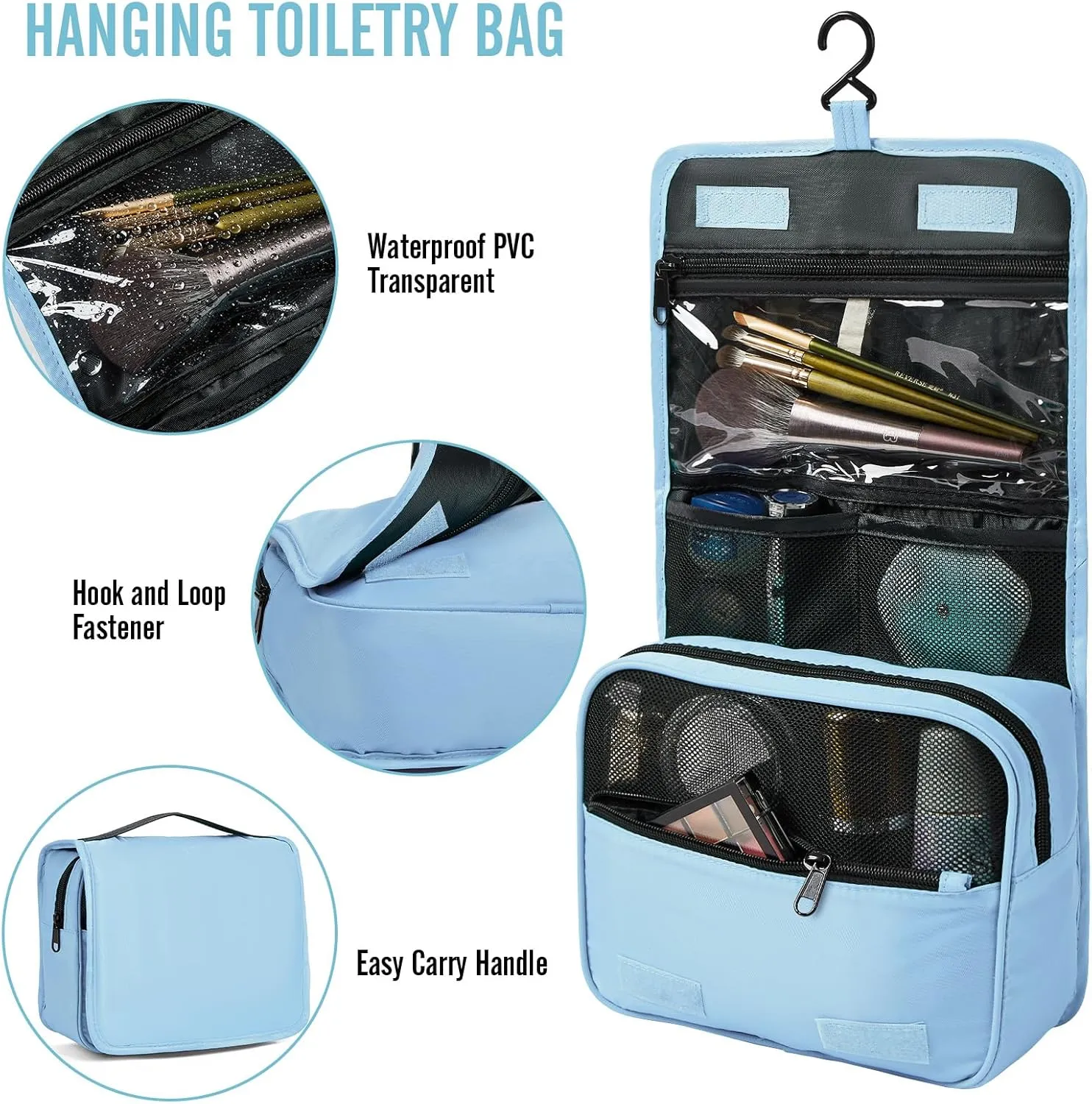 Veken 8 Set Packing Cubes for Travel Essentials, Suitcase Organizer Bags Set for Luggage, Road Trip Travel Accessories in 4 Sizes (Extra Large, Large, Medium, Small)