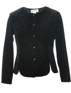 Velvet Evening Jacket - M