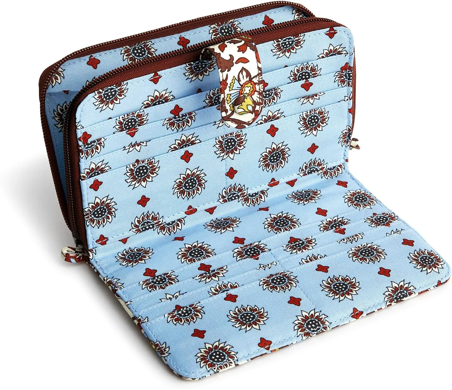 Vera Bradley Women's Cotton Large Tab Wallet