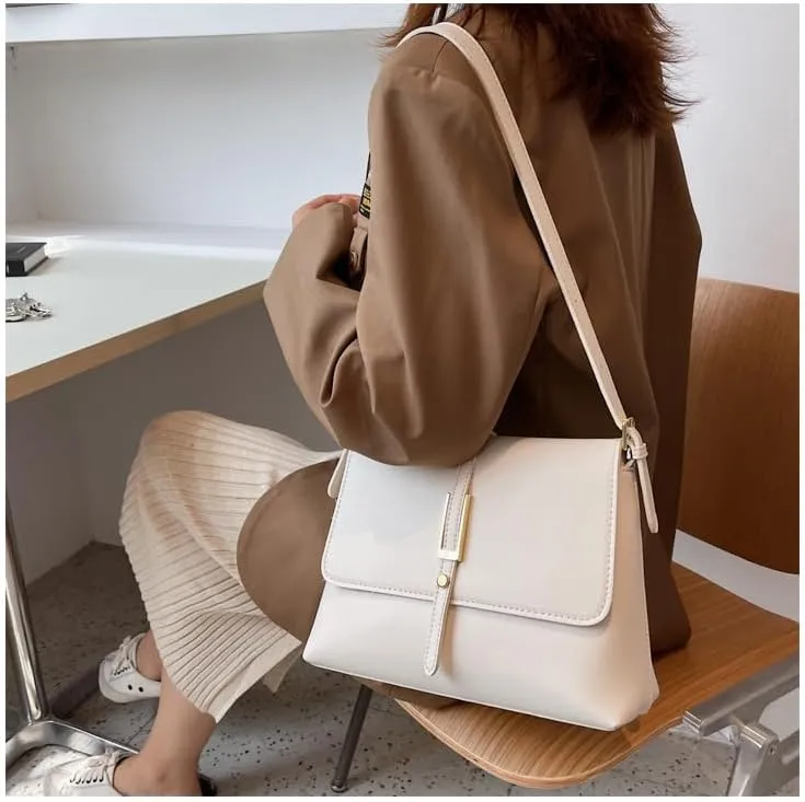 Vintage-Inspired Women's Large Shoulder Bag - Stylish Design, Adjustable Strap, Perfect for Everyday Use