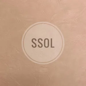 Vinyl/PU Leather - Solid Faux Ele 06 (Pale Salmon)