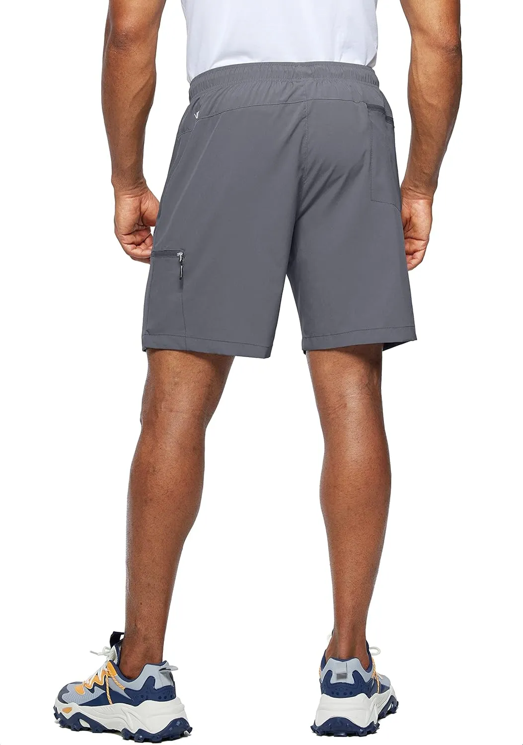 Viodia Men's Hiking Cargo Shorts Stretch Quick Dry Lightweight Shorts for Men Fishing Athletic Shorts with Pockets