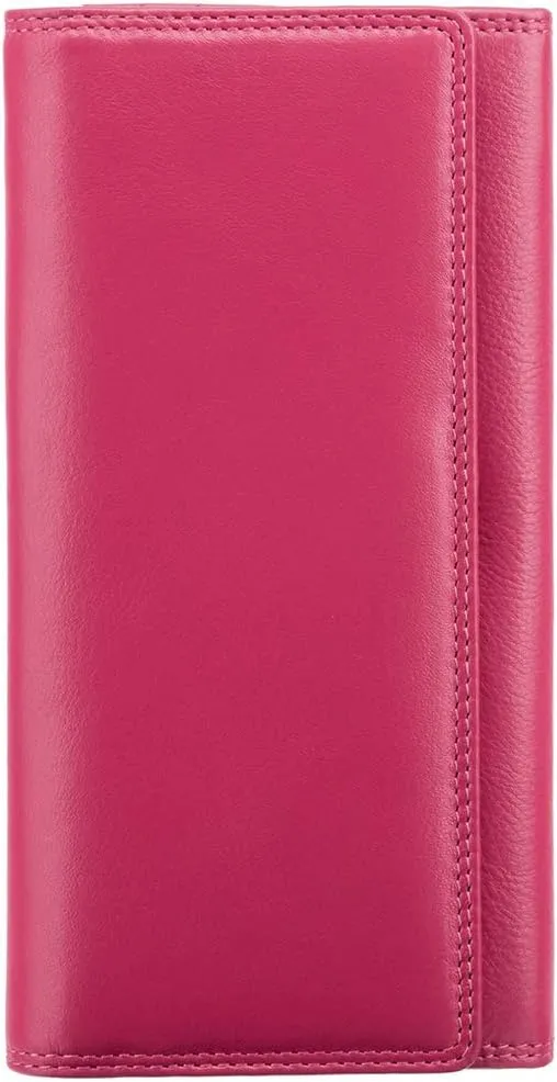 Visconti HeritageT-35 Soft Leather Large Ladies Purse Wallet (Fuscia)