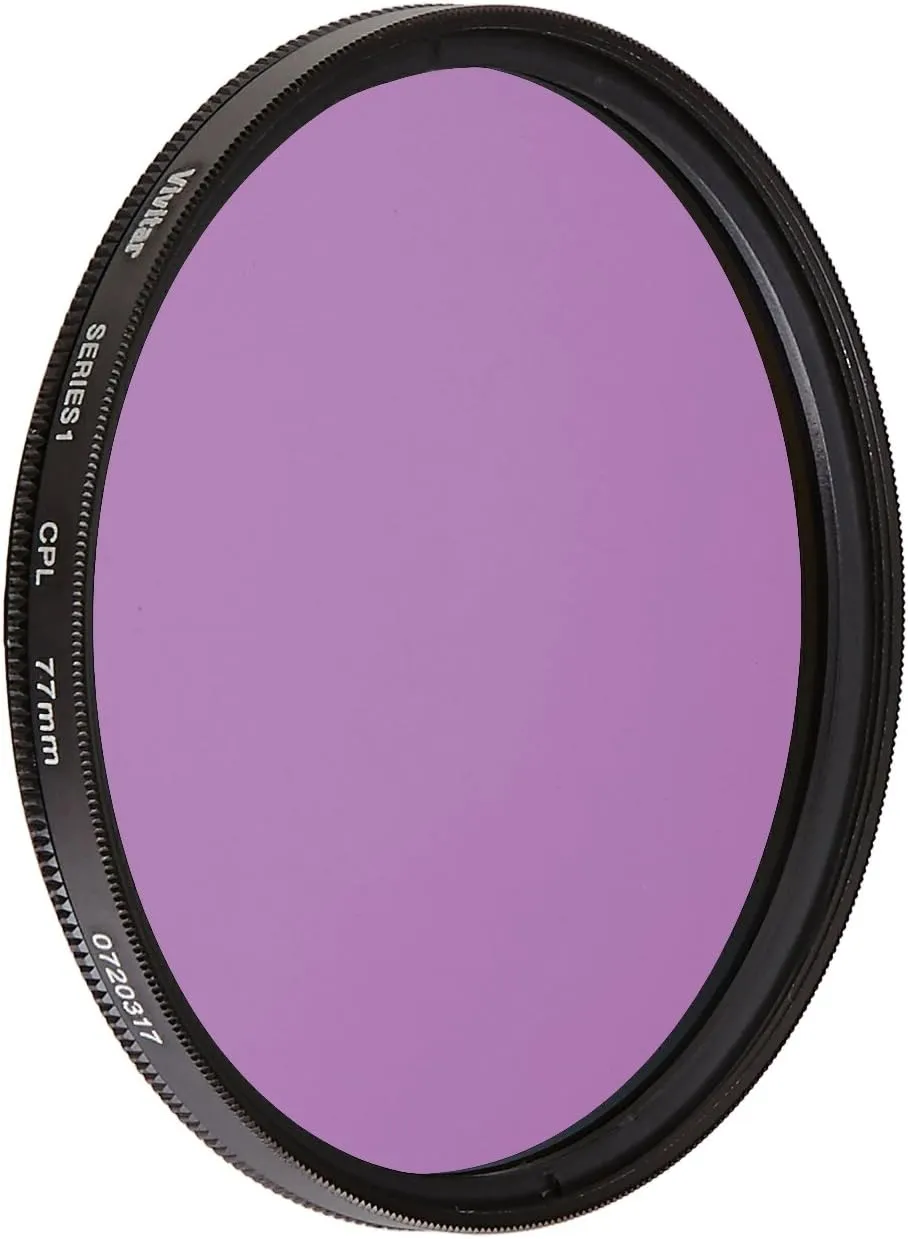 Vivitar 77mm Multi Coated 77mm 3 Piece Filter Kit UV CPL FLD, 8.5 x 4.5 x 1.1 inches, (VIV-FK3-77)
