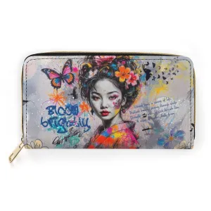Wallet  - Asian Woman Street Style art
