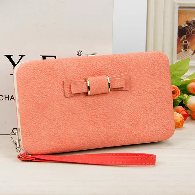 Wallet Female Women's Wallet Snap Coin Purse Phone Bag