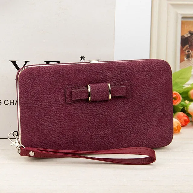 Wallet Female Women's Wallet Snap Coin Purse Phone Bag