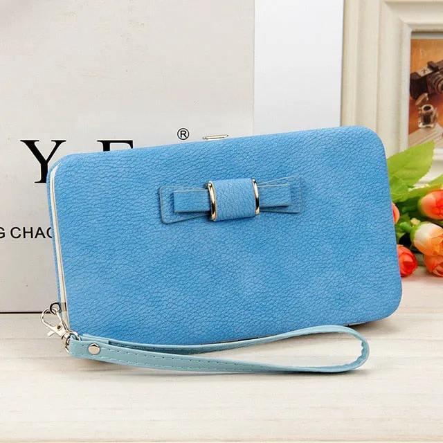 Wallet Female Women's Wallet Snap Coin Purse Phone Bag