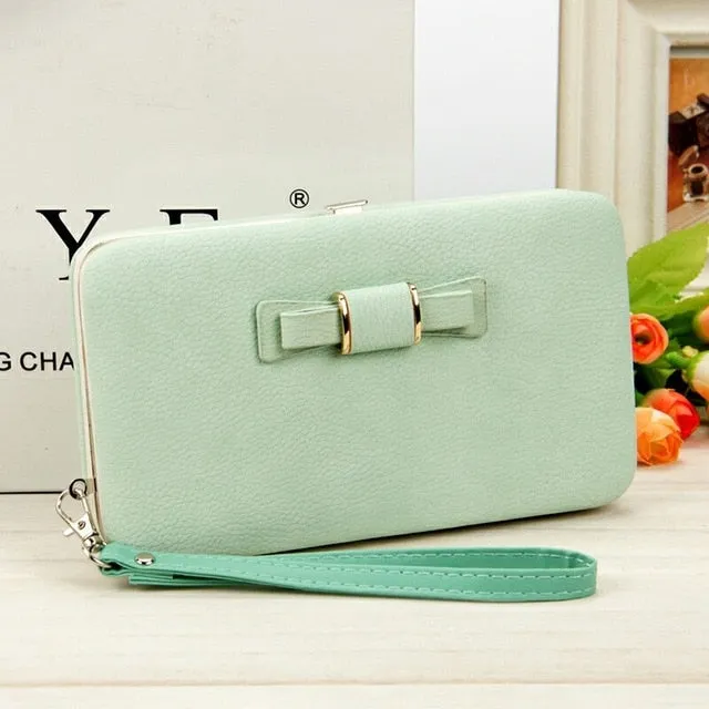 Wallet Female Women's Wallet Snap Coin Purse Phone Bag