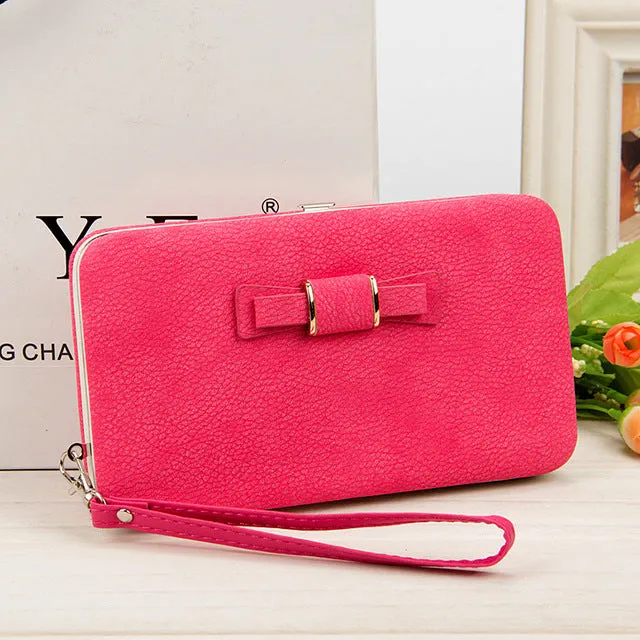 Wallet Female Women's Wallet Snap Coin Purse Phone Bag