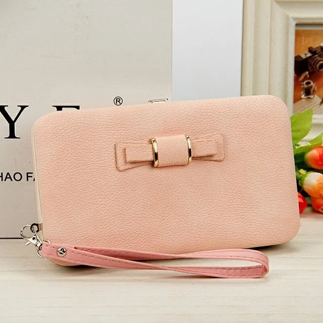 Wallet Female Women's Wallet Snap Coin Purse Phone Bag