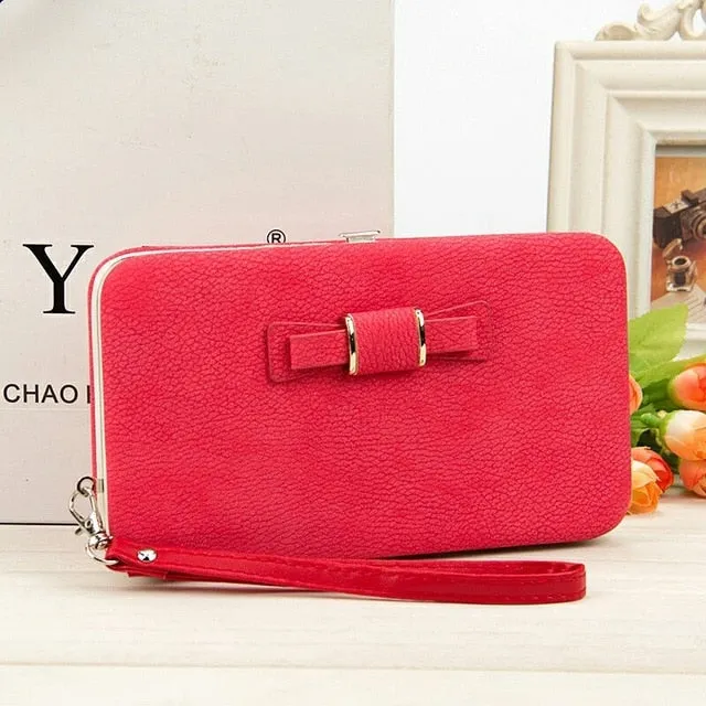 Wallet Female Women's Wallet Snap Coin Purse Phone Bag
