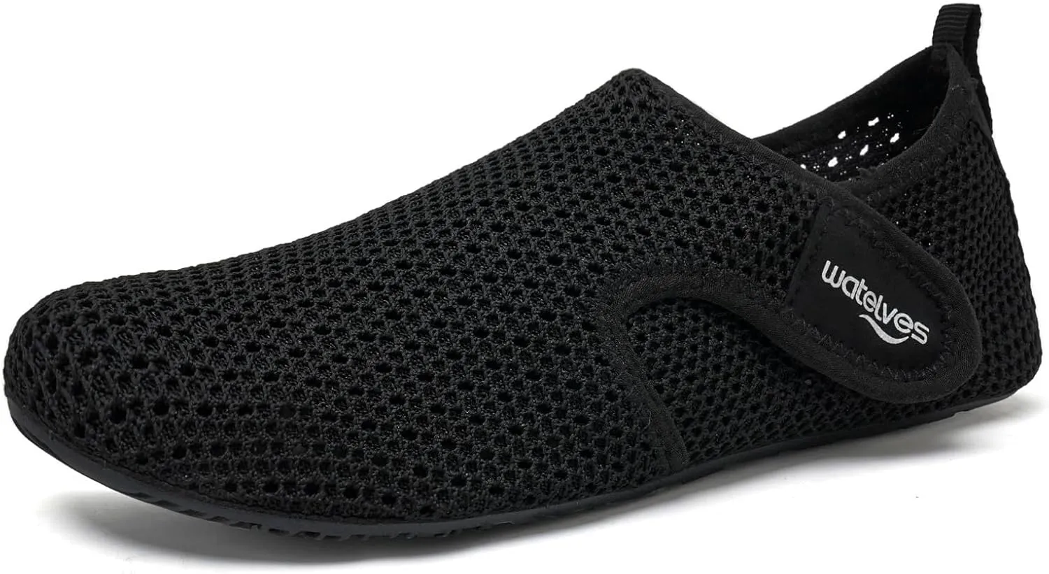 WateLves Water Shoes for Women Men Swim Beach Aqua Socks Quick Dry Barefoot House Slippers Travel Shoes with Adjustable Magic Tape for Pool Diving Boating Yoga Surf