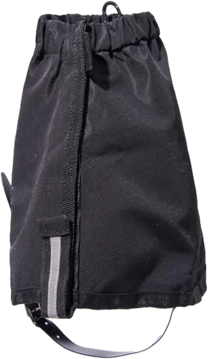 Waterproof Snow Boot Gaiters - Reflective Cover for Short Snowshoes | for Field Clothing with Case for Climbing, Hiking