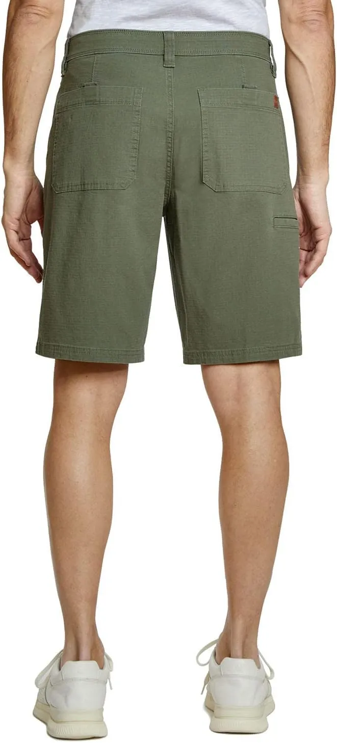 Weatherproof Mens Trail Short|Utility Shorts for Men| Deep Pocket with 10 Inch Inseam