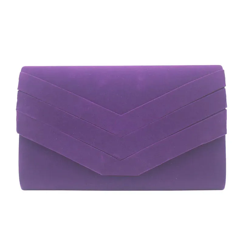 Wedding Hand Bag Shoulder Bag Clutch Bag Evening Purse Velvet Dinner Bag for Friends Party Carrying