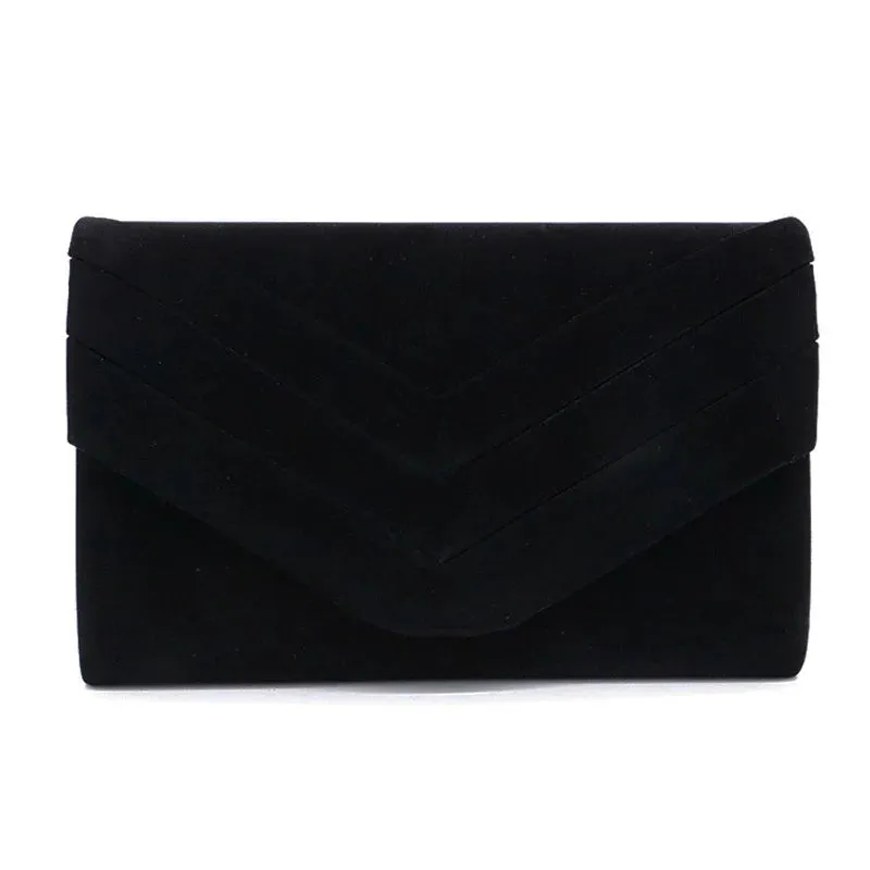 Wedding Hand Bag Shoulder Bag Clutch Bag Evening Purse Velvet Dinner Bag for Friends Party Carrying