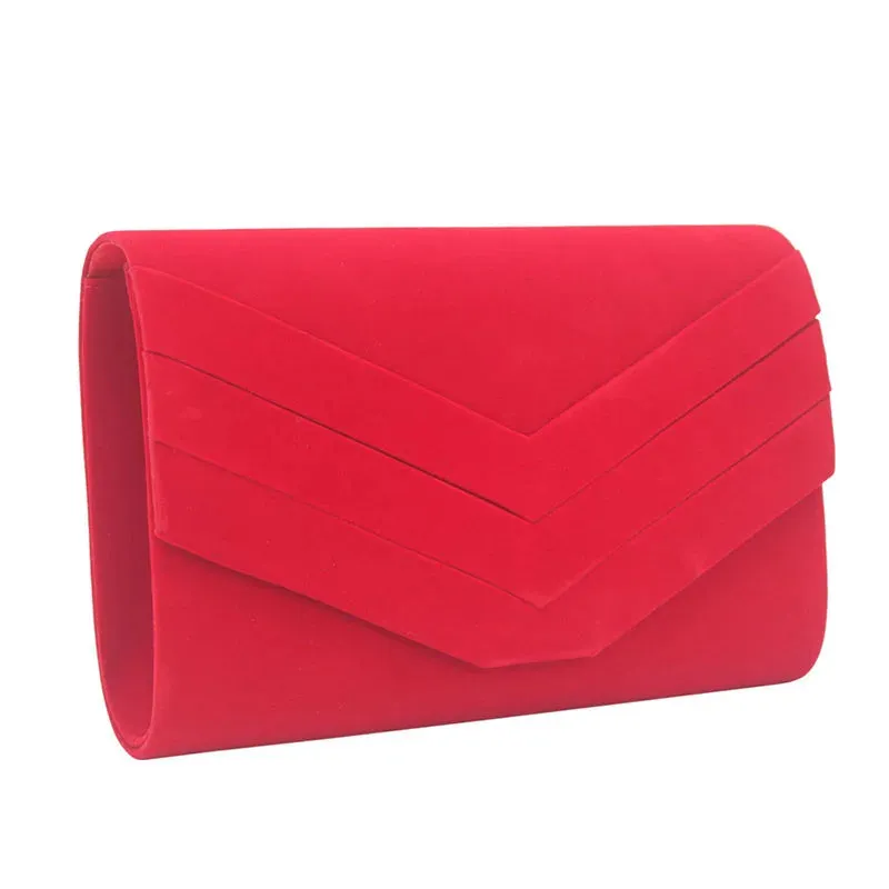 Wedding Hand Bag Shoulder Bag Clutch Bag Evening Purse Velvet Dinner Bag for Friends Party Carrying