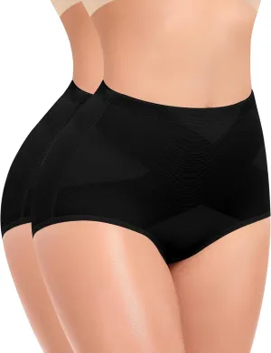 Werena Tummy Control Shapewear for Women Shaping Panties Underwear High Waisted Cincher Body Shaper Slimming Panty Girdle
