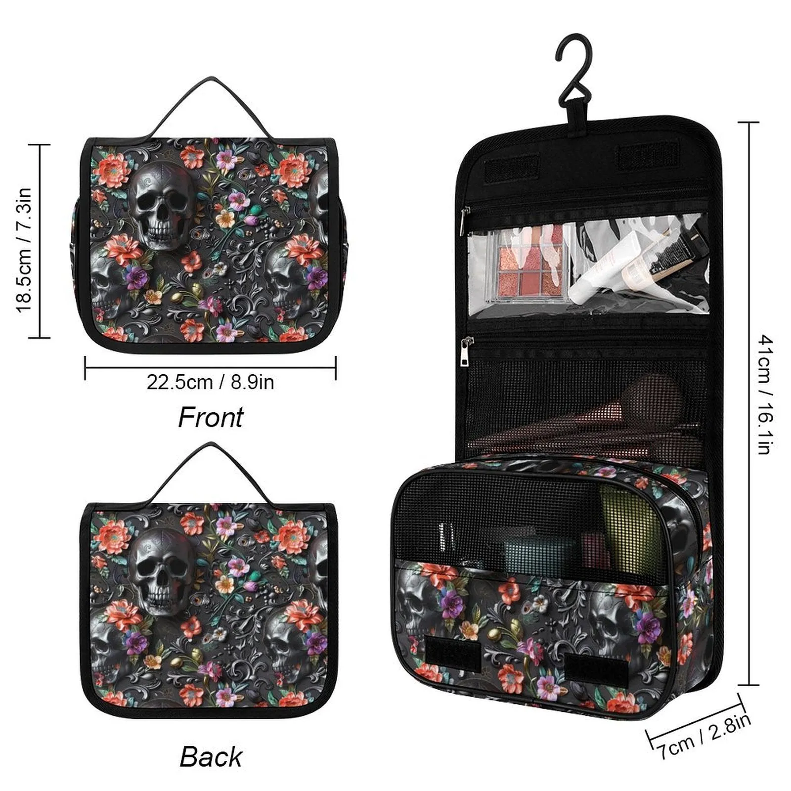 WITCHES MOON - HANGING TOILETRY BAG-PREORDER CLOSING 8/26