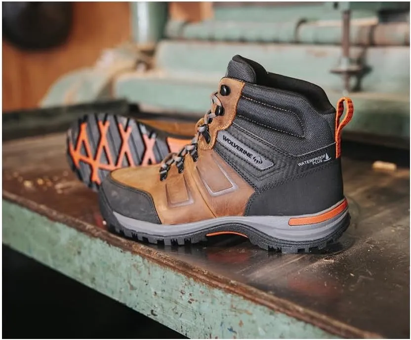 WOLVERINE Women's Chisel 2 Steel Toe Waterproof Hiker Hiking Boot