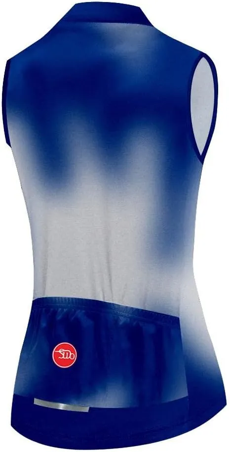 Women's Cycling Jersey Sleeveless Bike Vest Shirts Bicycle Clothing Biking Tank Tops Tights