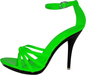 Womens Dressy Sandals Stiletto High Heel Strappy Party Evening Shoes