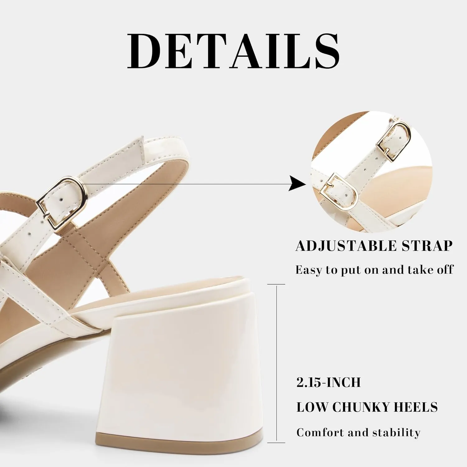 Womens Mary Jane Chunky Low Heels Pumps Square Toe Buckle Strap Wedding Party Dress Shoes