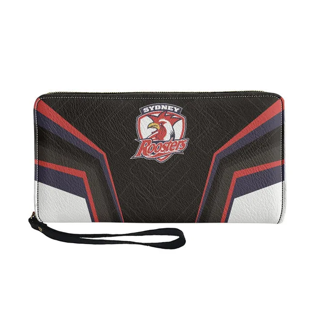 Womens NRL Fashion Zipper Purses With Handle