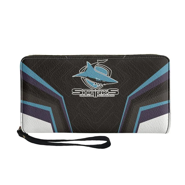 Womens NRL Fashion Zipper Purses With Handle